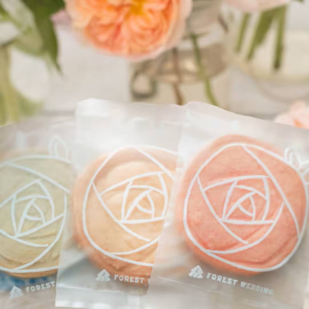 庇護手作餅乾—浪漫玫瑰花(30片)