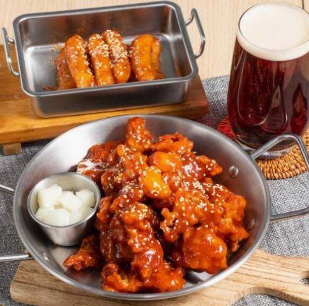 炸雞拼盤 l 享受韓食